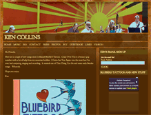 Tablet Screenshot of kencollinsmusic.com